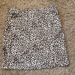 Cheetah Mini Skirt